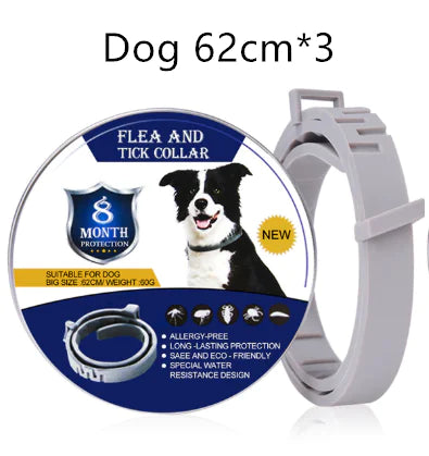 Cat and Dog Flea and Tick Prevention Collar