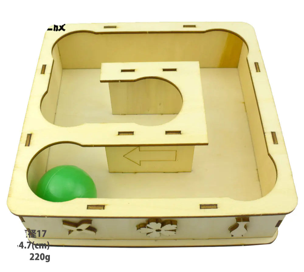 Wooden Hamster Exercise Tunnel and Climbing Platform
