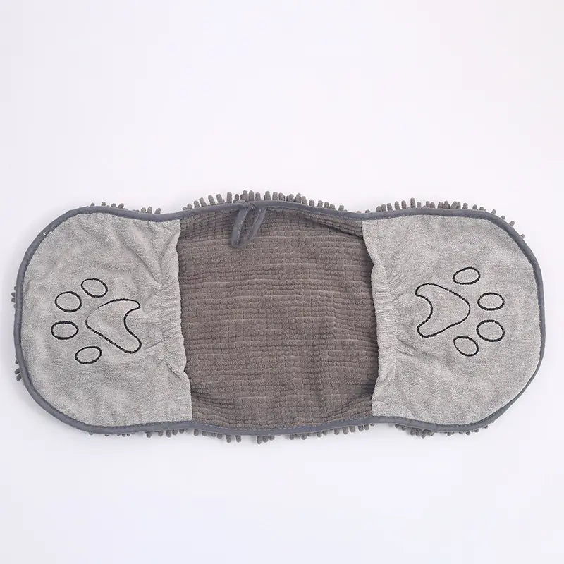 Scrubbing Towel with Gloved Bath Towels