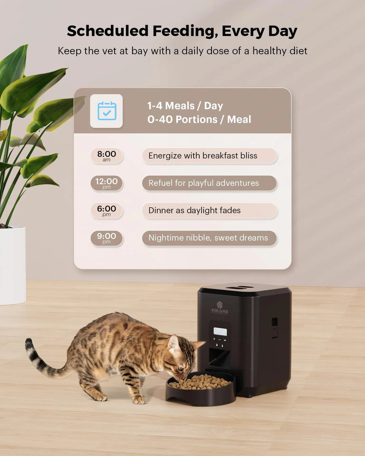 Pet Intelligent Automatic Feeder