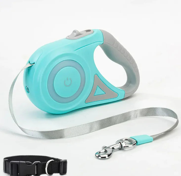 Retractable Leash Collar Spotlight