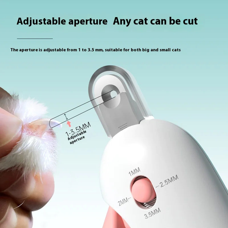 Gravity-Assisted Cat Nail Scissors for Easy Trimming