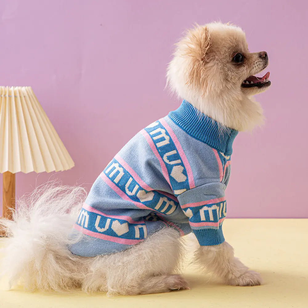 Cute Trendy Dog Sweater for Fall/Winter (Thick Style)