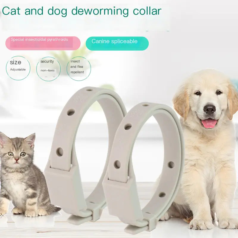 New Pet Flea and Mosquito Collar for Cats and Dogs