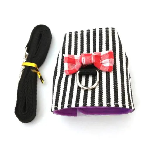 Hamster Vest with Traction Rope for Small Pets