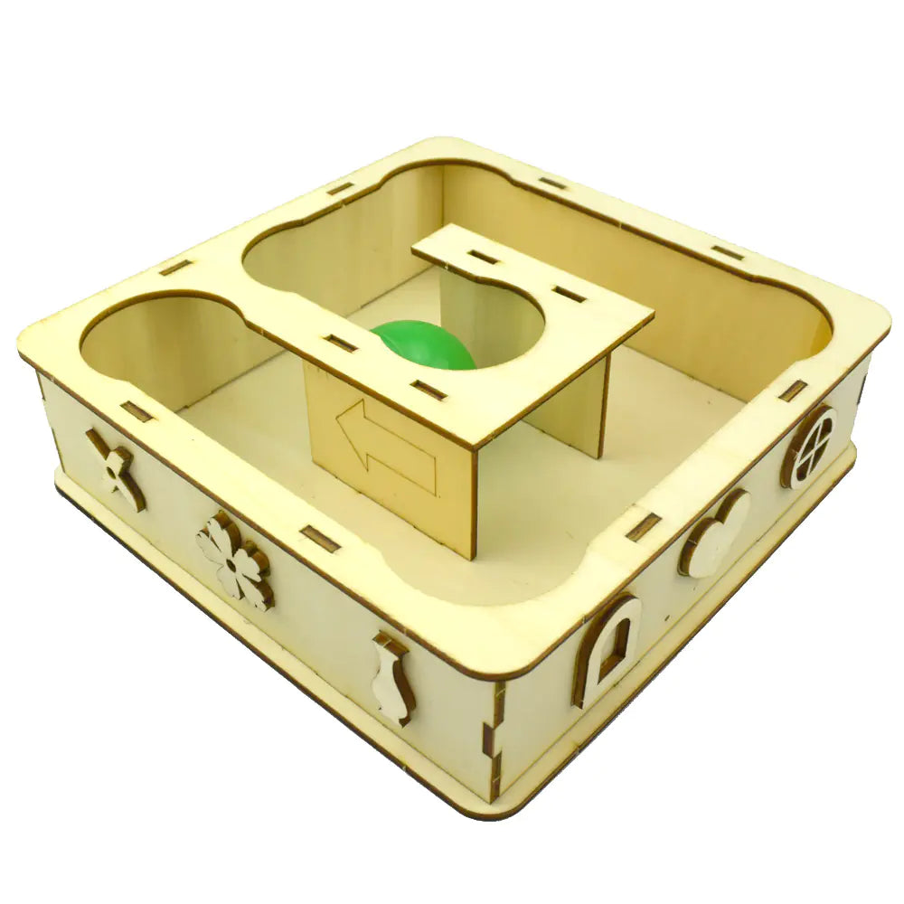 Wooden Hamster Exercise Tunnel and Climbing Platform