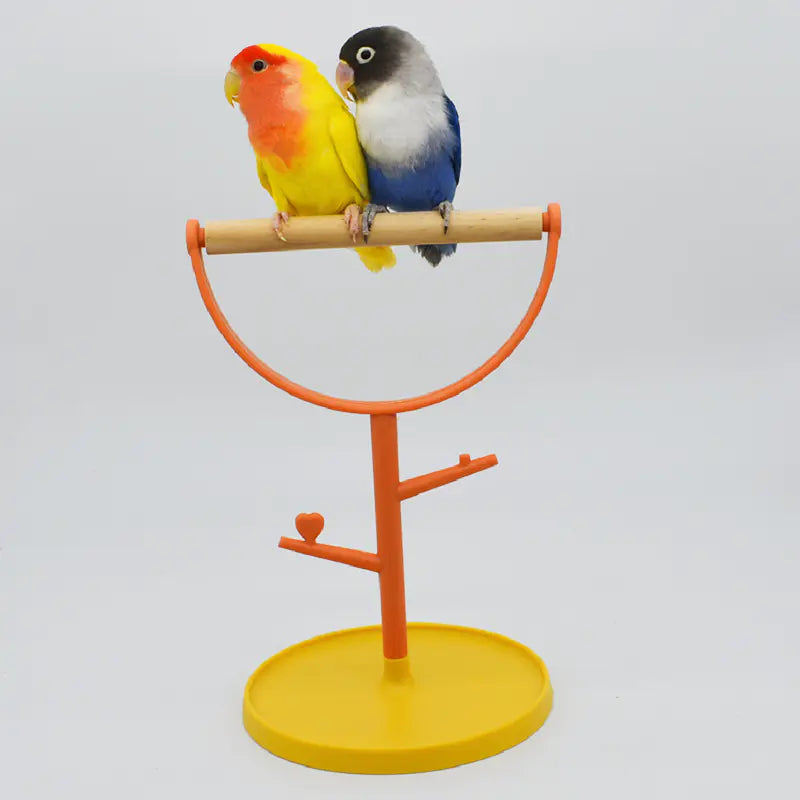 Portable Bird Play Stand for Cockatiels and Parakeets
