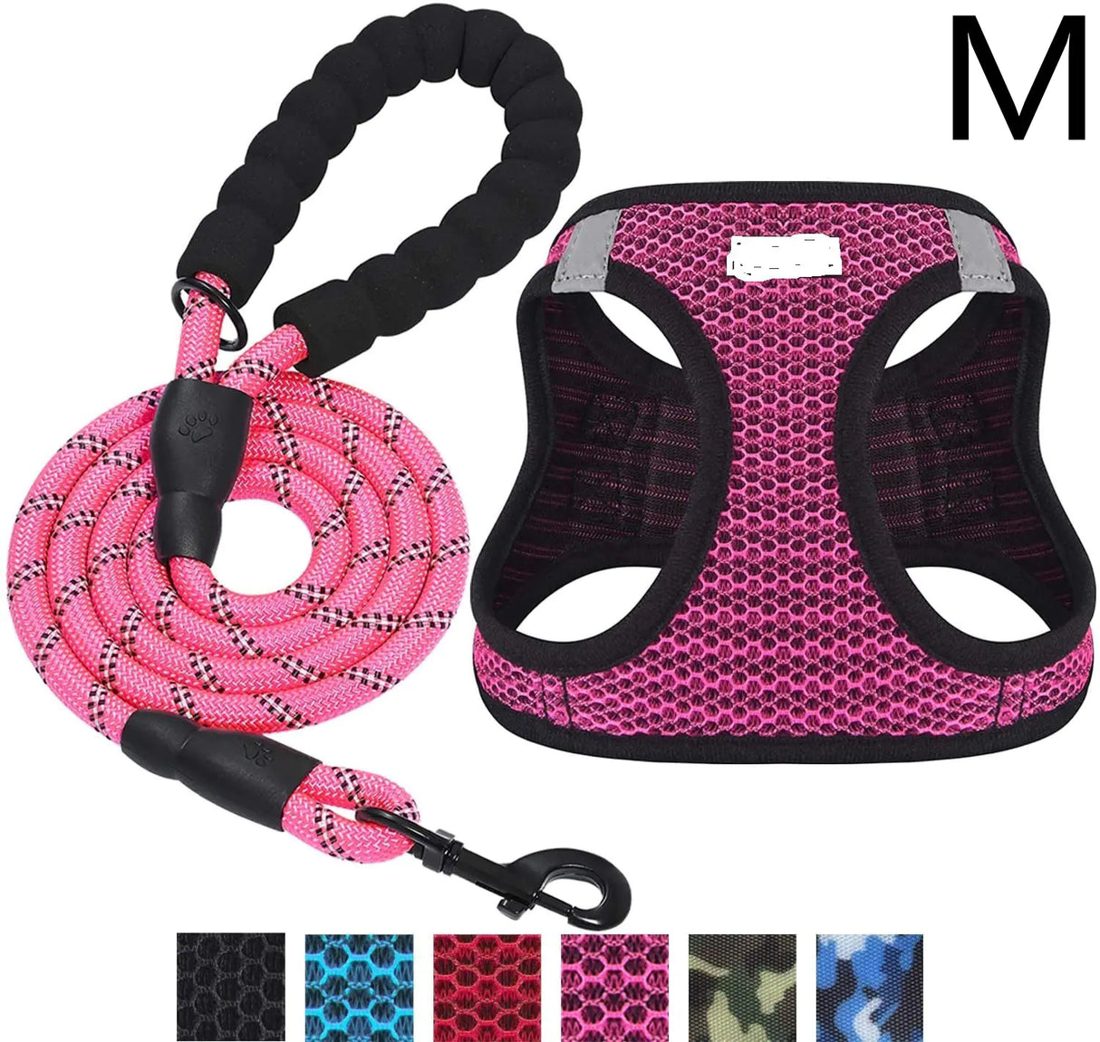 Reflective Dog Leash for Safe Night Walks