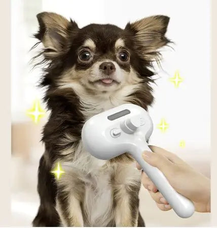 Self-Cleaning Pet Grooming Brush