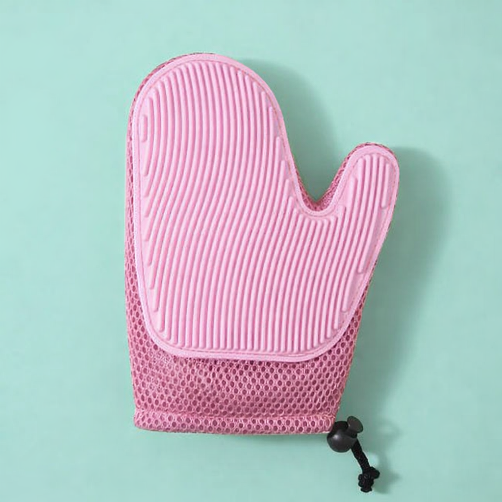 Silicone Massage Gloves and Pet Hair Removal Brushes
