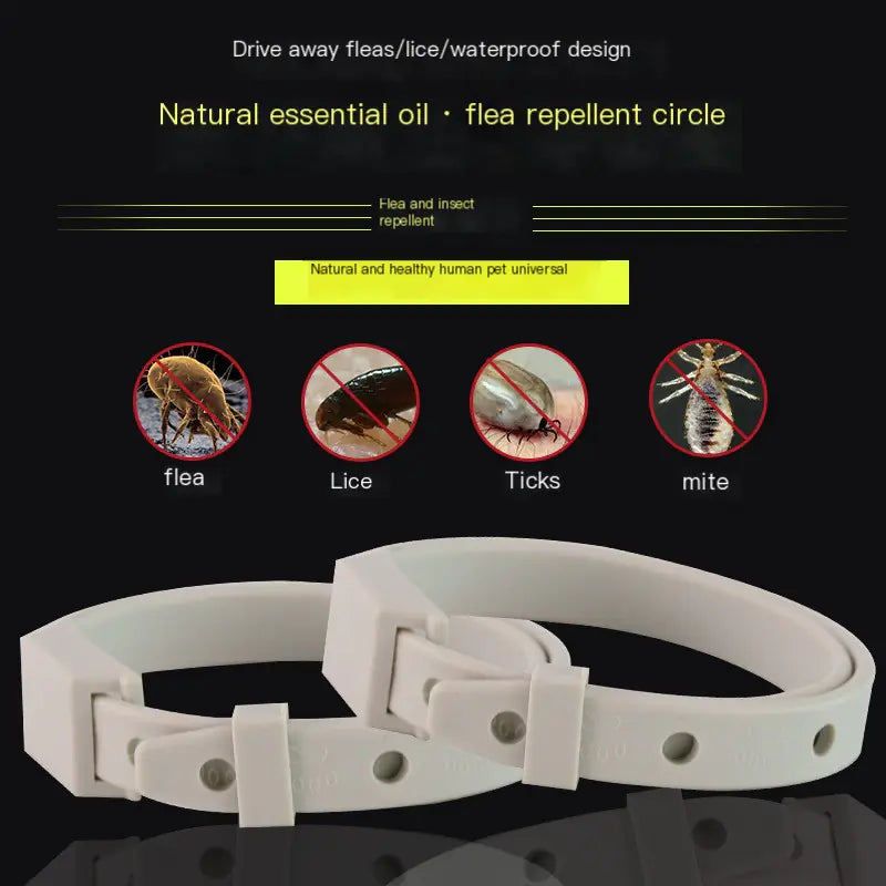 New Pet Flea and Mosquito Collar for Cats and Dogs