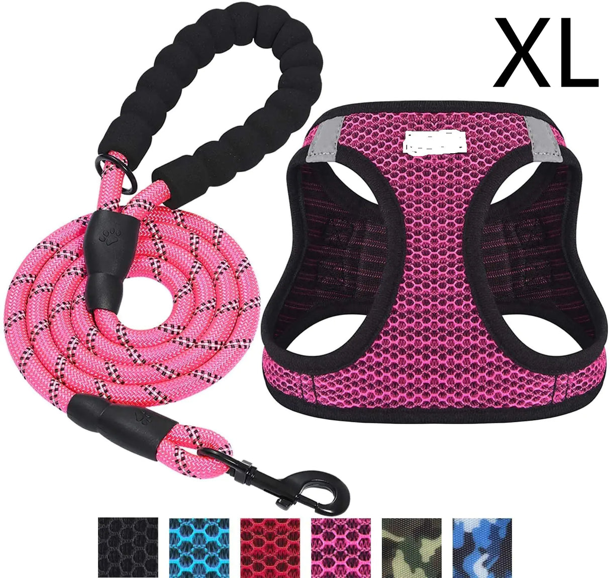 Reflective Dog Leash for Safe Night Walks