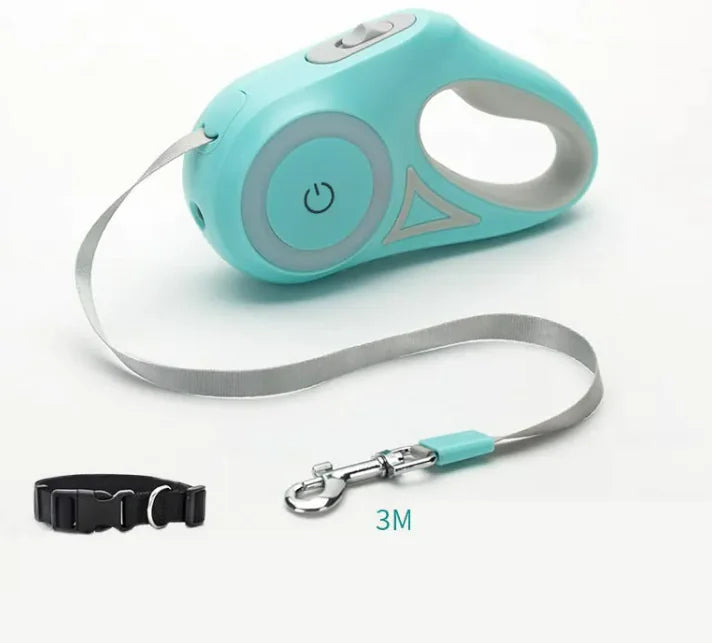 Retractable Leash Collar Spotlight