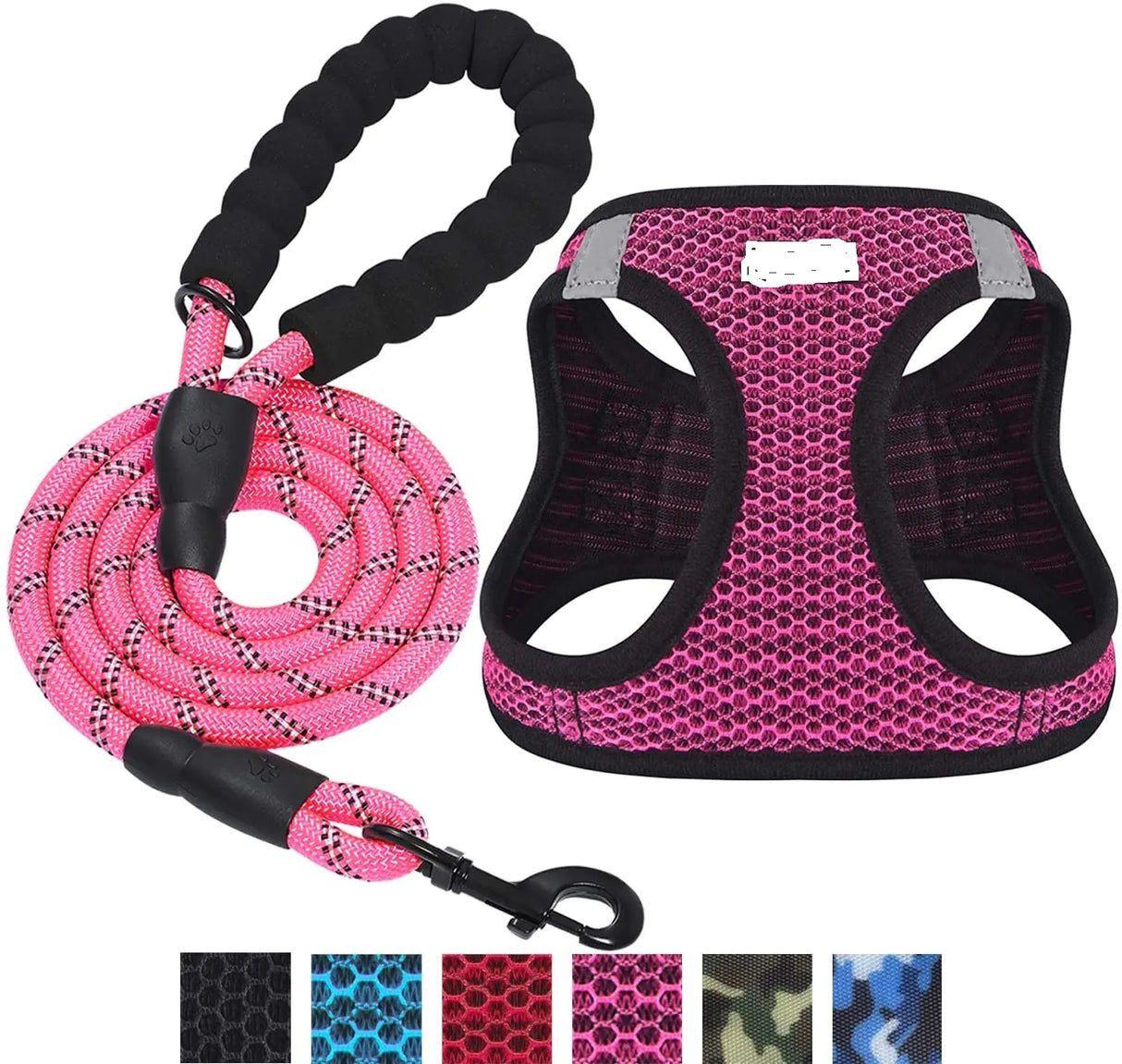 Reflective Dog Leash for Safe Night Walks