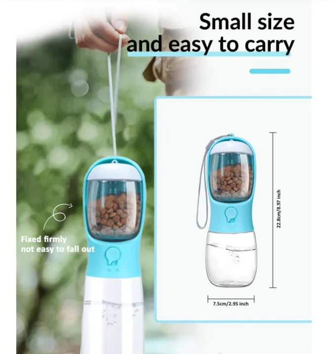 Portable Combo Dog Water Bottle