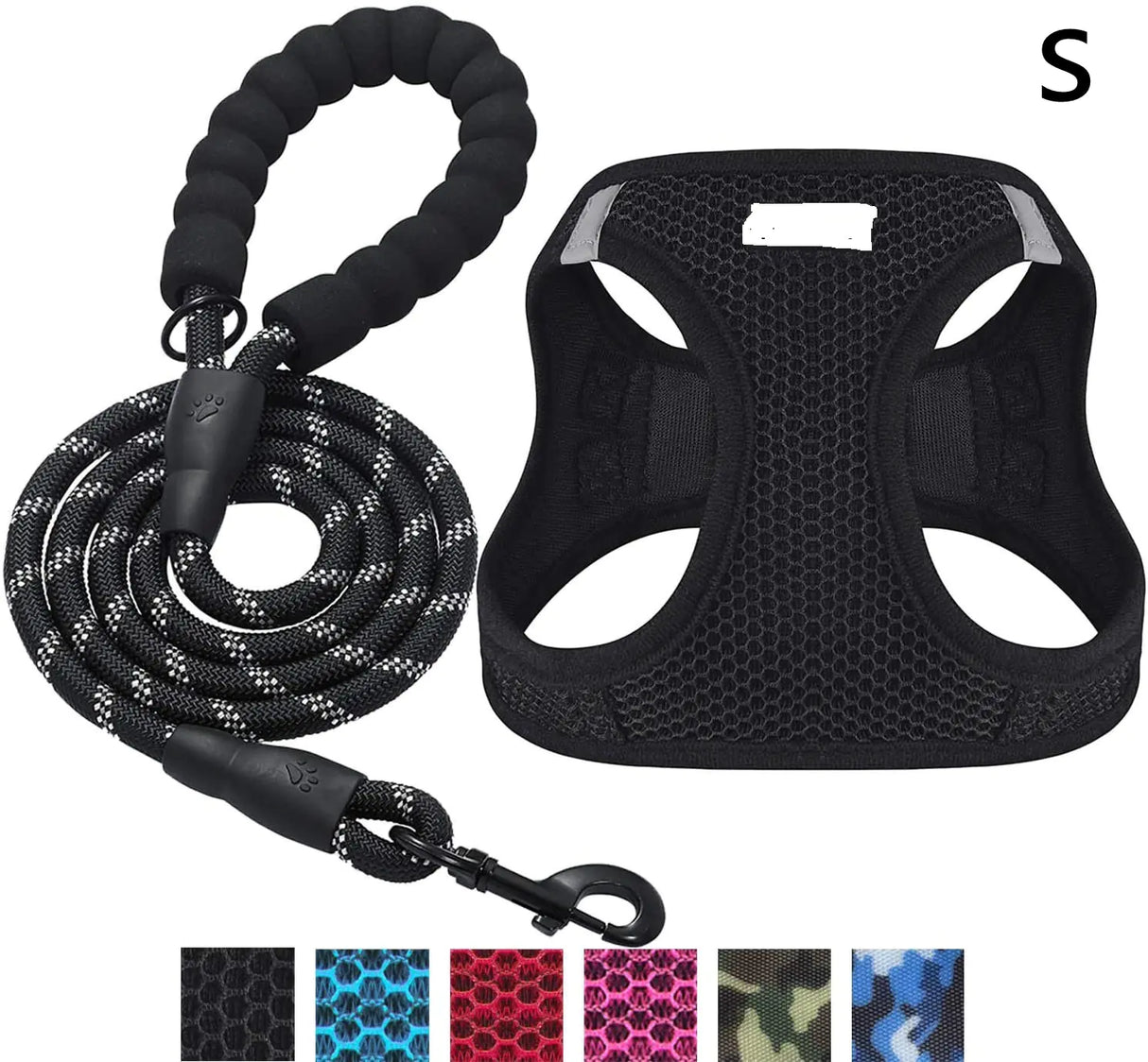 Reflective Dog Leash for Safe Night Walks