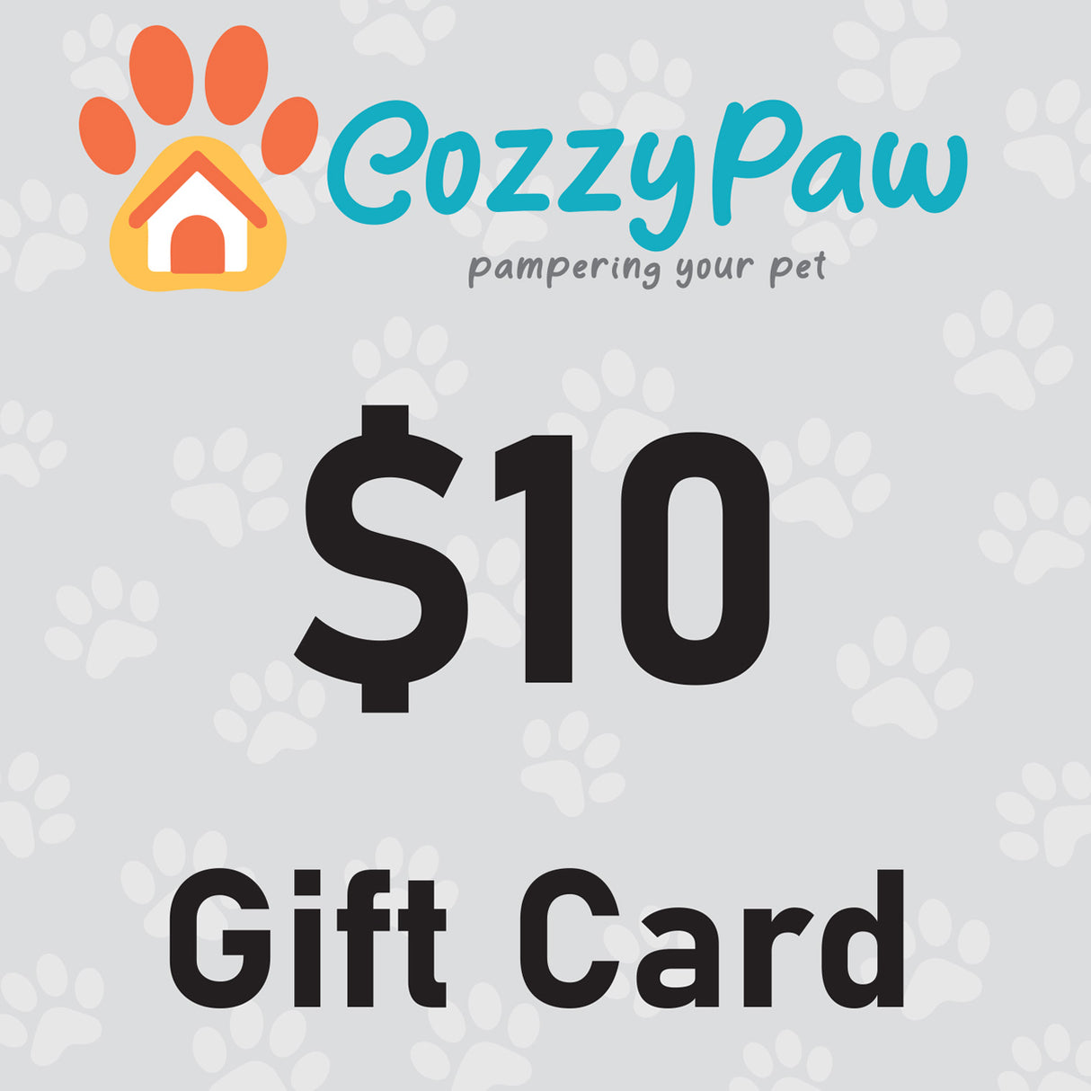 CozzyPaw Gift Card