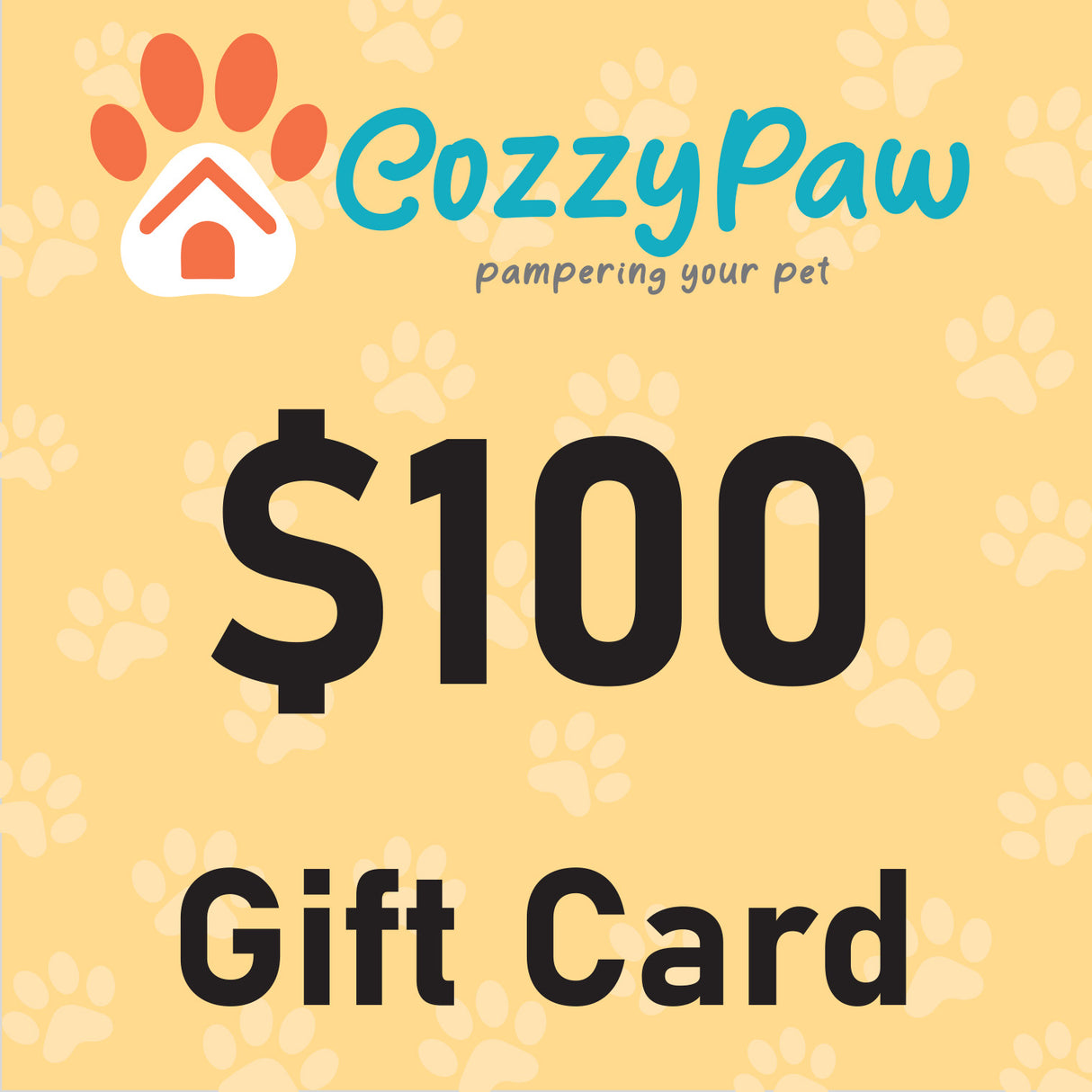 CozzyPaw Gift Card