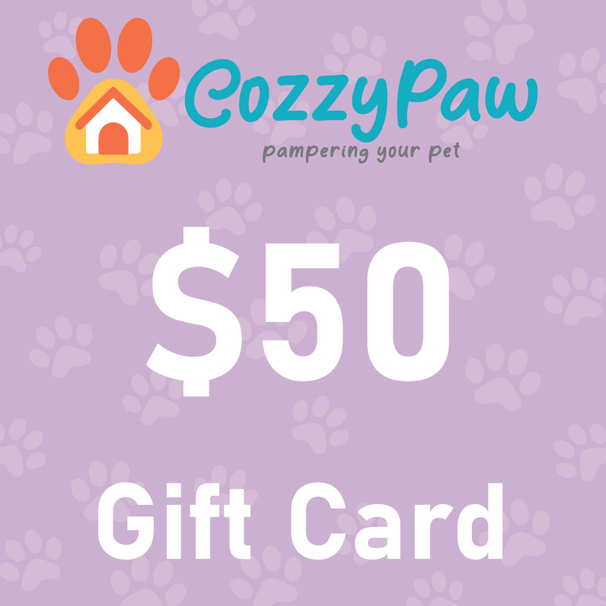 CozzyPaw Gift Card