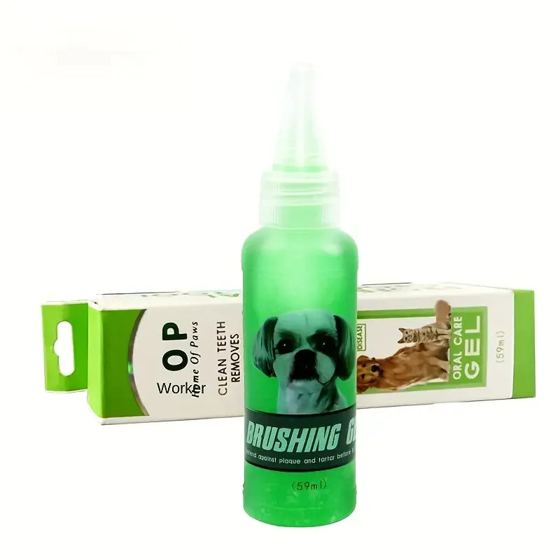 Pet Toothpaste Gel for Dog and Cat Oral Care and Fresh Breath