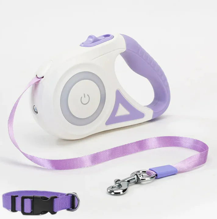 Retractable Leash Collar Spotlight