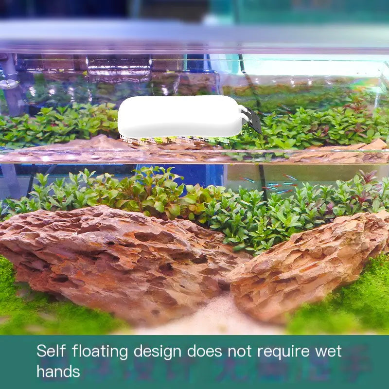 Magnetic Aquarium Cleaner with Algae Scraper Tool