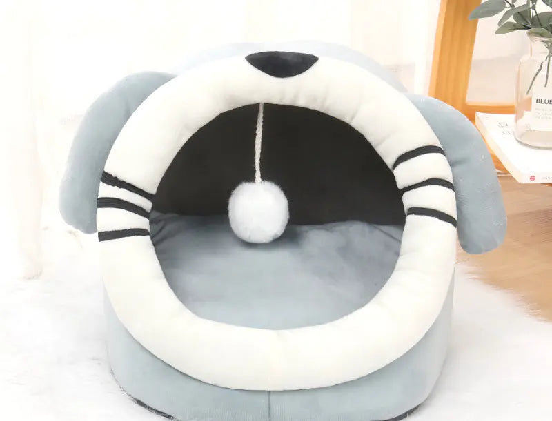 Winter Closed Cushion for Small Cat to Stay Warm