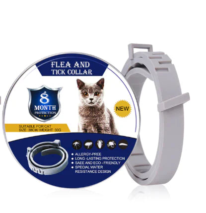 Cat and Dog Flea and Tick Prevention Collar