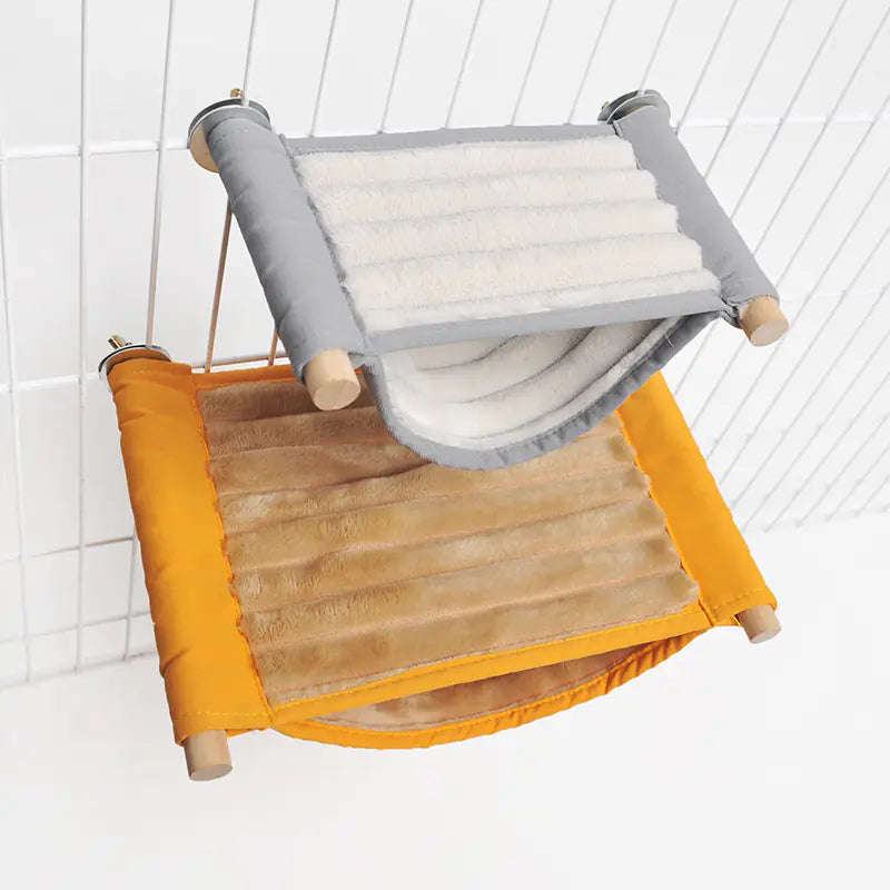 Parrot Hammock and Hamster Nest - Removable & Washable