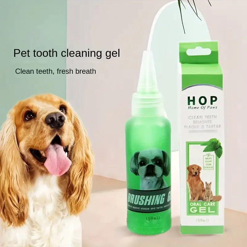 Pet Toothpaste Gel for Dog and Cat Oral Care and Fresh Breath