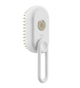 3-in-1 Electric Pet Steam Brush – Groom, Massage & De-Shed