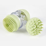 New Pet Bath Brush, Silicone Massage Grooming Tool