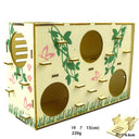Wooden Hamster Exercise Tunnel and Climbing Platform