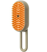 3-in-1 Electric Pet Steam Brush – Groom, Massage & De-Shed