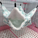 Warm Double Mezzanine Hammock for Small Pets