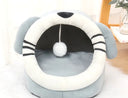 Winter Closed Cushion for Small Cat to Stay Warm