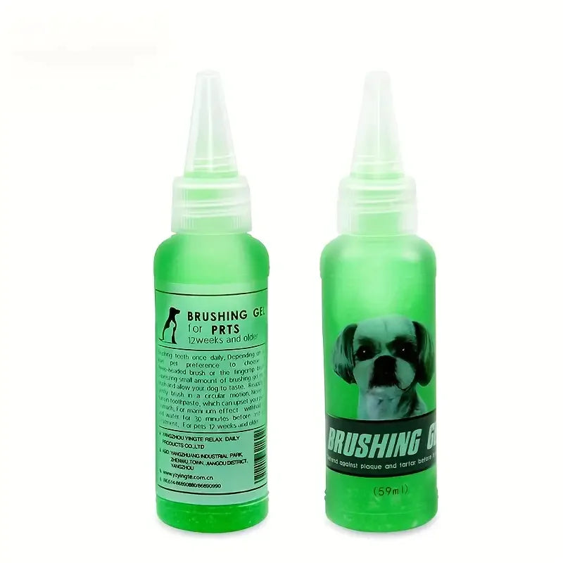 Pet Toothpaste Gel for Dog and Cat Oral Care and Fresh Breath