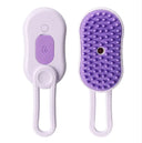 3-in-1 Electric Pet Steam Brush – Groom, Massage & De-Shed